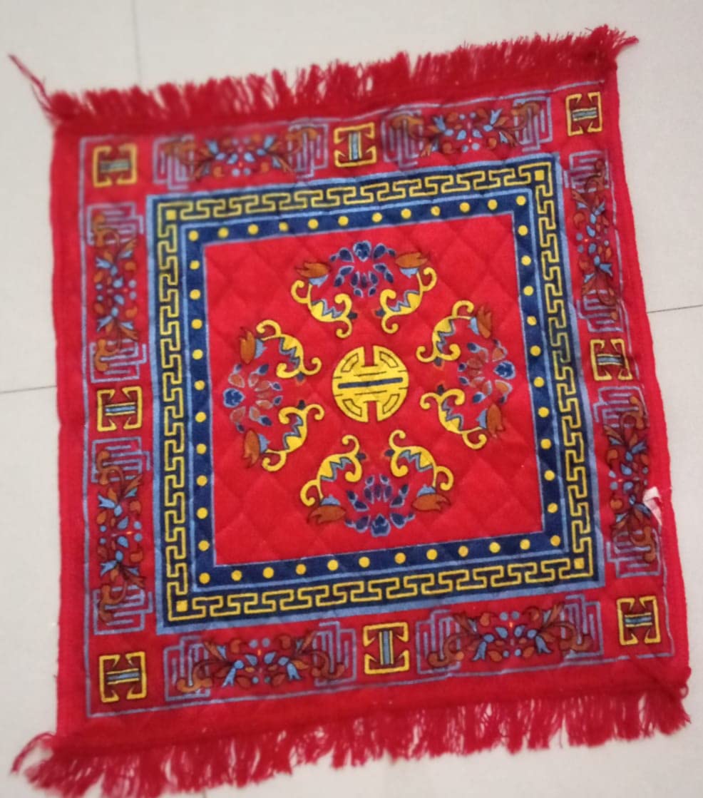 Buy Akshat Textile Velvet Aasan Mat Meditation Multipurpose Rug