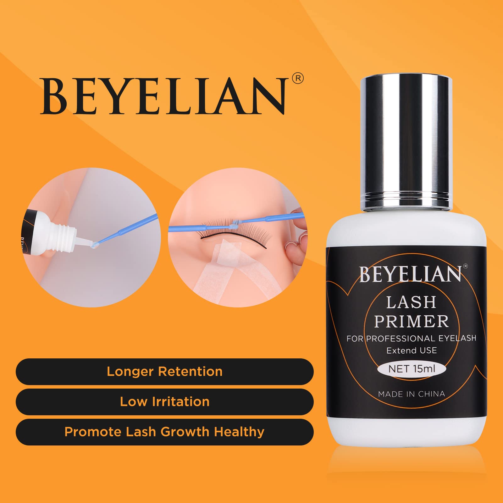 BEYELIAN Kit Extension Ciglia Professionali per Addestramento Messa Ciglia Finte su Testa di Manichino Piatta Occhi
