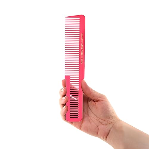Miniatura 4 de Allegro Combs 9000 Peines de corte de corte, peines para difuminar, 6 unidades (rosa neón)