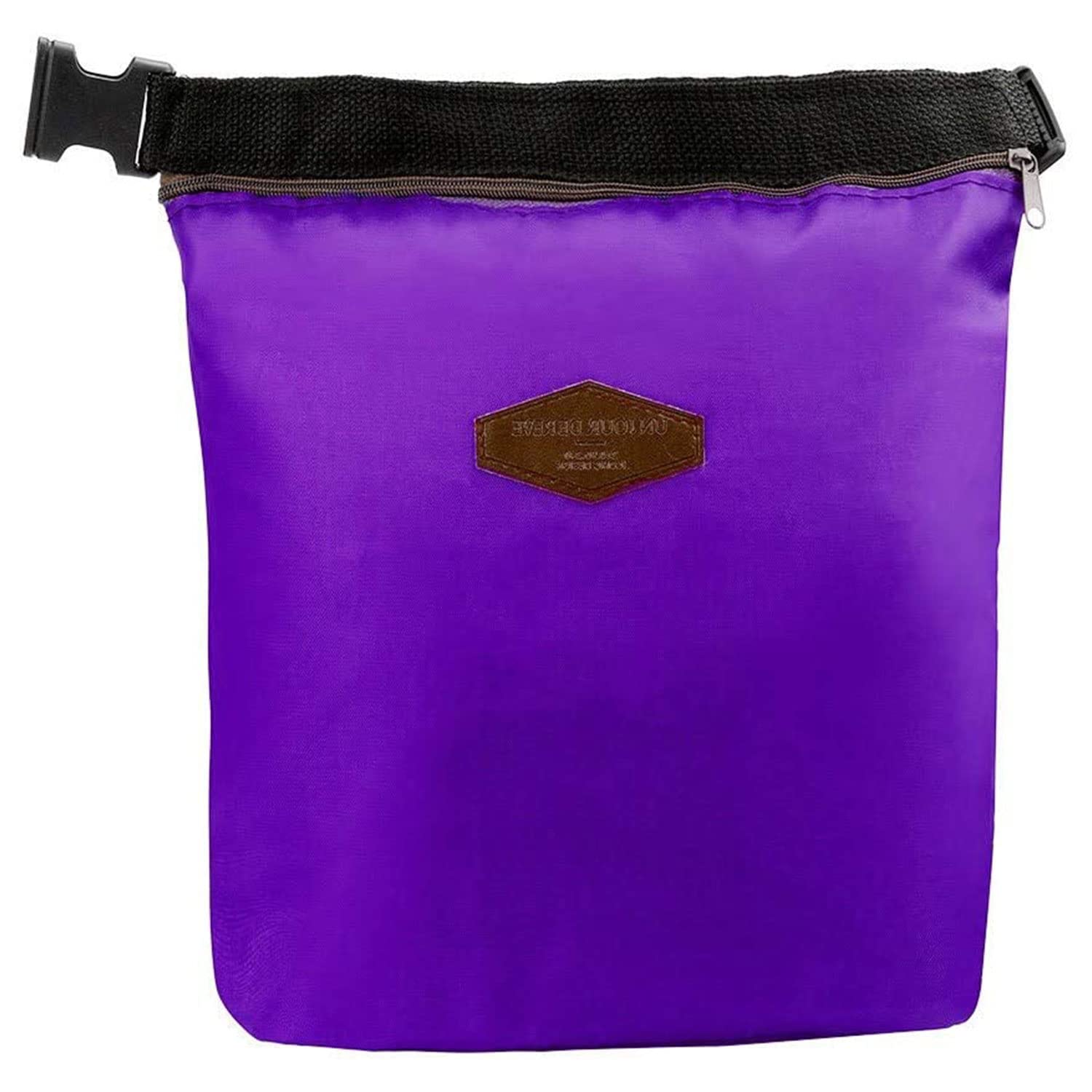 COKEEY Lunch Bag Picnic Bag,Thermal Bag Small Lunch Package Cool Bag Mini Small Insulated Bag for Work Cool Bag Small Mini Thermal Bag for Work School (Purple)