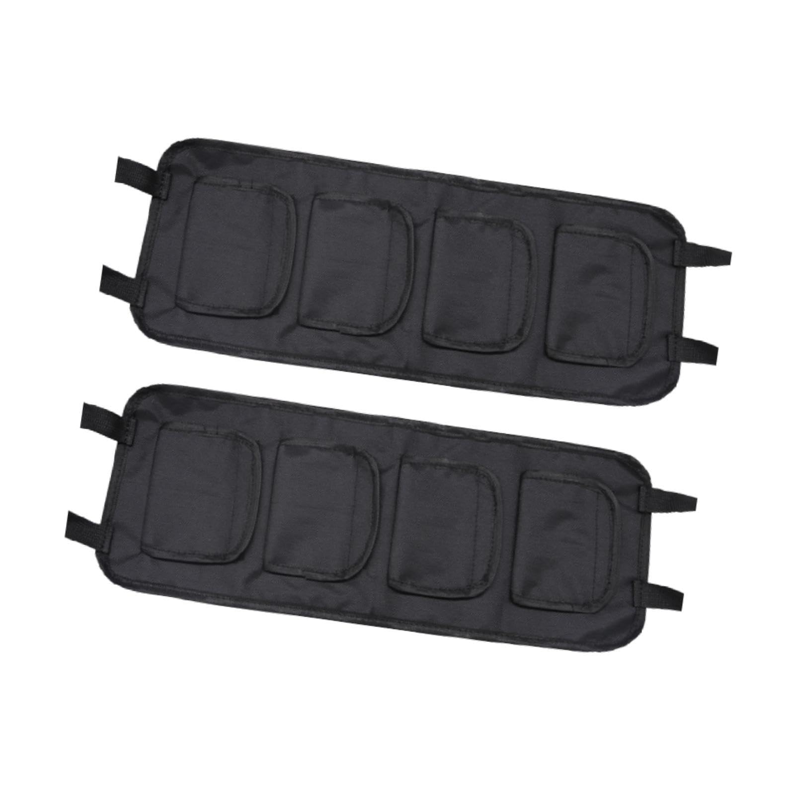 Menolana 2 Pieces Car Fishing Rod Holder Vehicle Fishing Pole Rack Wall Mount Adjustable Fishing Tackle for Most Cars Wagon Truck