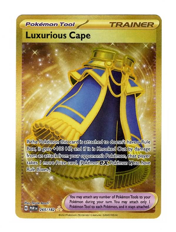 Pokemon - Luxurious Cape 265/182 - Paradox Rift - Hyper Rare