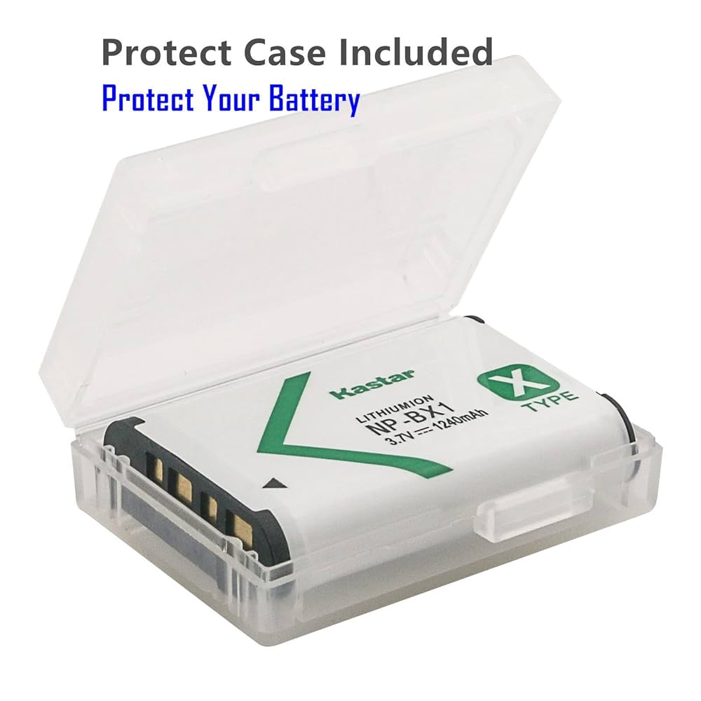 SONY ZV1 バッテリー2個 Amazon.com : Kastar 2-Pack NP-BX1 Battery and AC Wall