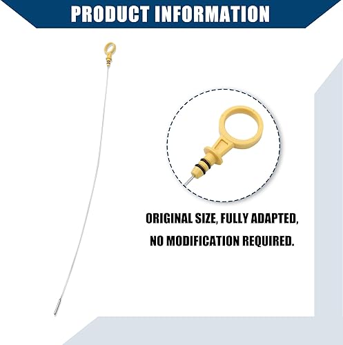 Miniatura 6 de No.12669528 - Varilla de nivel de aceite para Chevrolet Camaro 2010-2015 para Chevrolet Caprice 2011-2017, varilla de nivel de aceite, duradera,