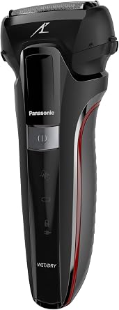 Panasonic ES-LL41 Hybrid Shaver, 3 in 1 for Shaving, Straightening and Shaping, 2 Heads, Black