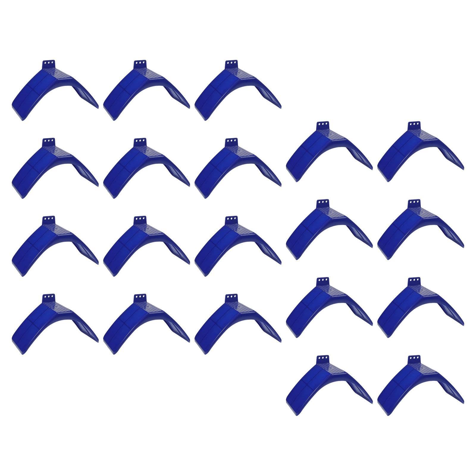 20 Stück Taubenrastständer Pigeon Rack Halter Stand Vogelzubehör PP Material Anti Rutsch für Einfache Anbringung für Vogelhaus Papageienheim