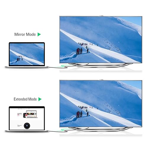 Miniatura 6 de Cable USB C a HDMI, 4K, alta velocidad, cable USB tipo C a HDMI para oficina en casa, compatible con Thunderbolt 34 para MacBook ProAir 2020, iPad