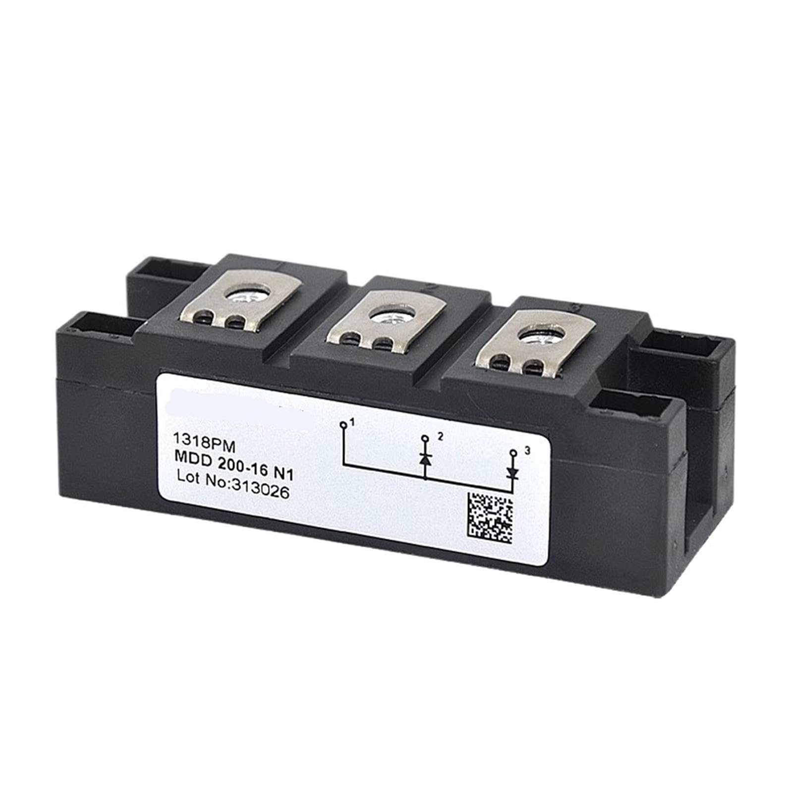 WUZDPRCJ 1pc MDD200-22N1 MDD200-20N1 MDD200-18N1 MDD200-16N1 MDD200-14N1 MDD200-12N1 IGBT Module(MDD200-14N1)