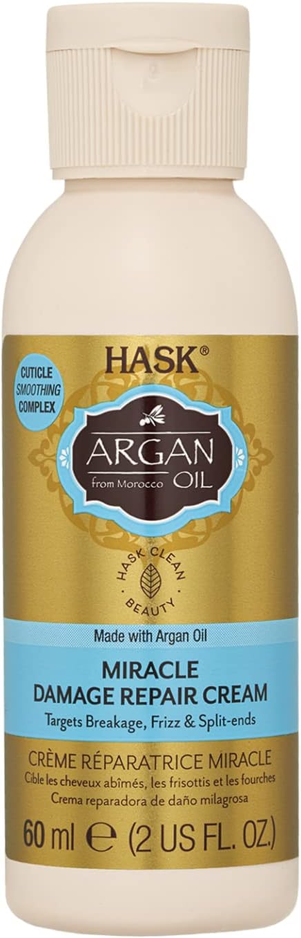 ARGAN OIL Miracle Damage Repair Cream for all hair types, color safe, gluten free, sulfate free, paraben free