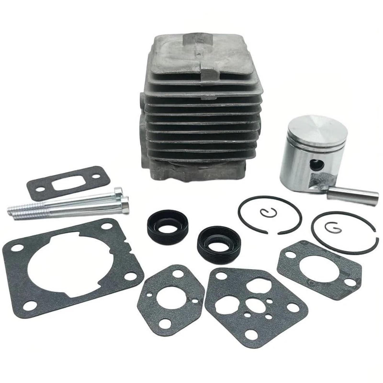 Kit de repuesto de pistón cilíndrico for soplador de jardín BG56 y mantenimiento de motor duradero