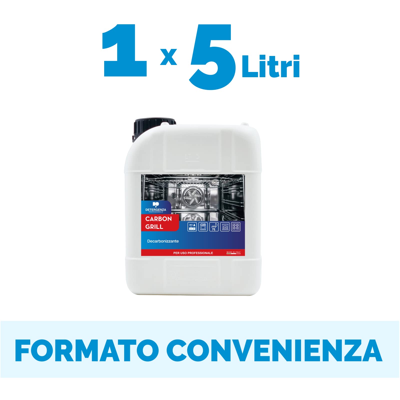 DECARBONIZZANTE Carbon Grill - pz. 1 da 5 L
