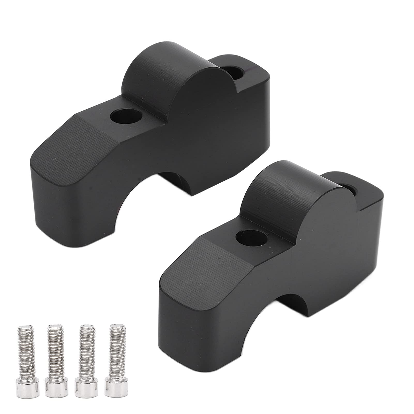 Bar Riser, Motorcycle Handlebar Riser Aluminum Alloy CNC Replacement for CB650R CB1000R CRF1000L CRF1100L(flat)