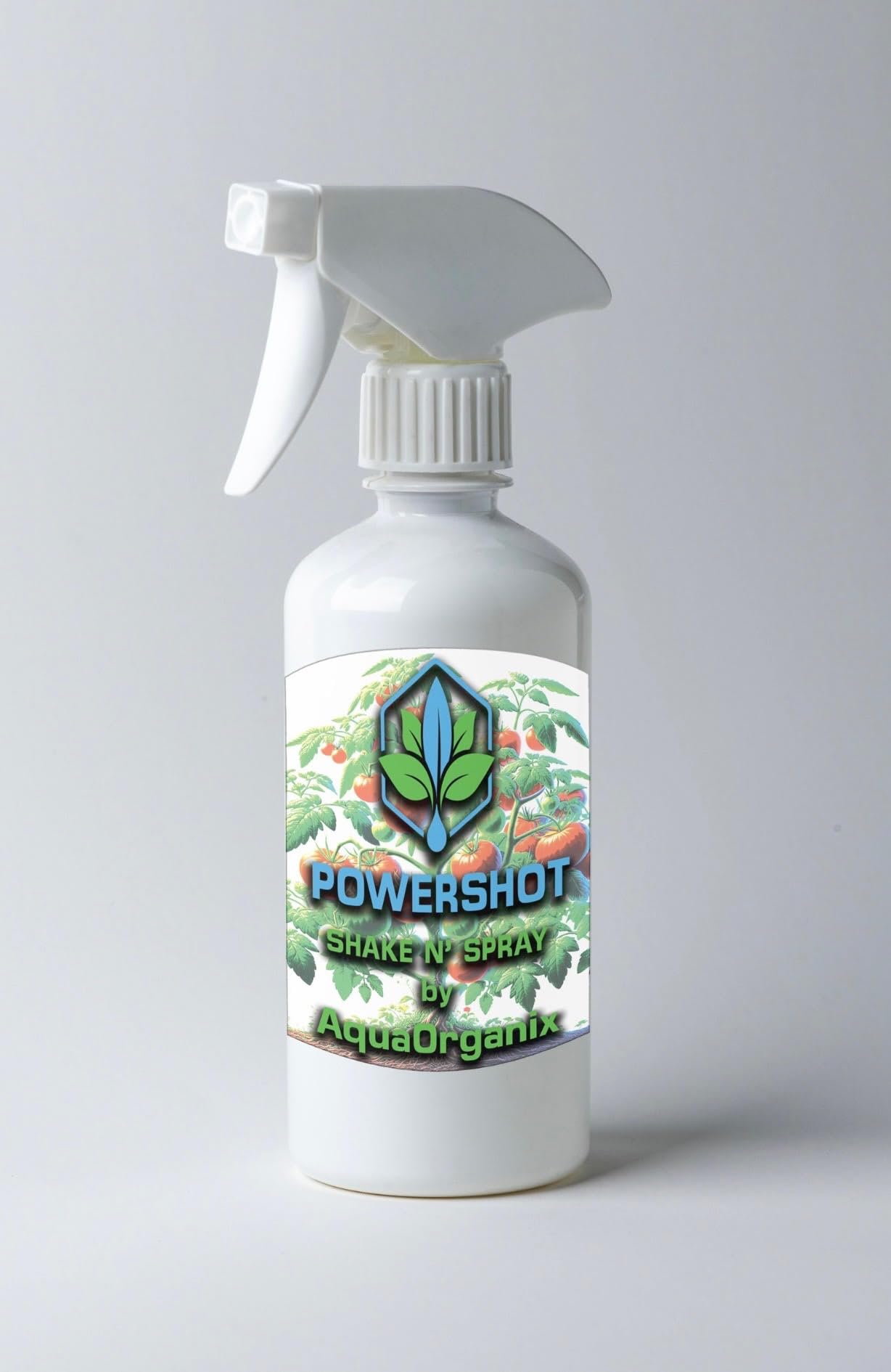 Power Shot Shake and Spray Plant Booster (16 oz): Rapid Germination, Healthier Plants, Higher Yields, Perfect for Soil & Hydroponics