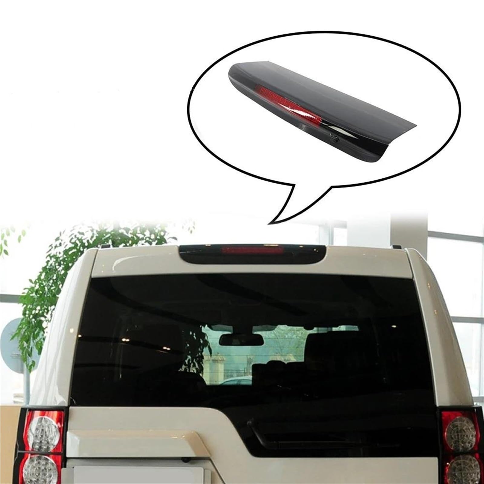 3ª Luz De Freno Tercera Luz De Freno Para Land Para Rover Para Discovery LR3/4 (2004-2016), Trasera Central Montaje Alto, XFG000062 LR072856 Coche Alto Nivel Parada Lámpara