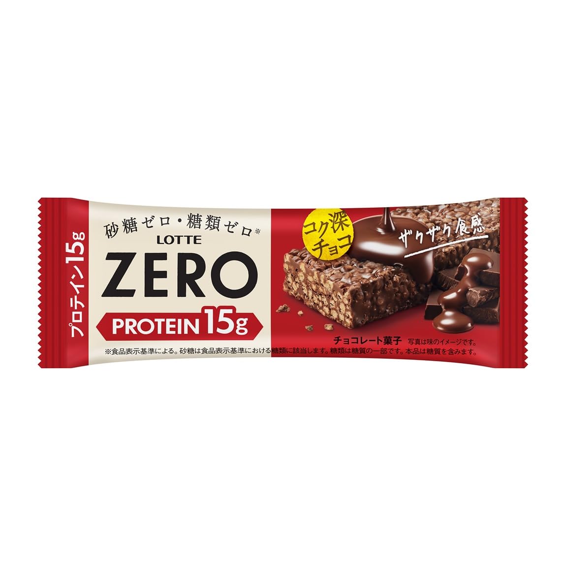 Amazon | ロッテ ゼロ ZERO プロテインチョコバー 48個 | ロッテ | 板