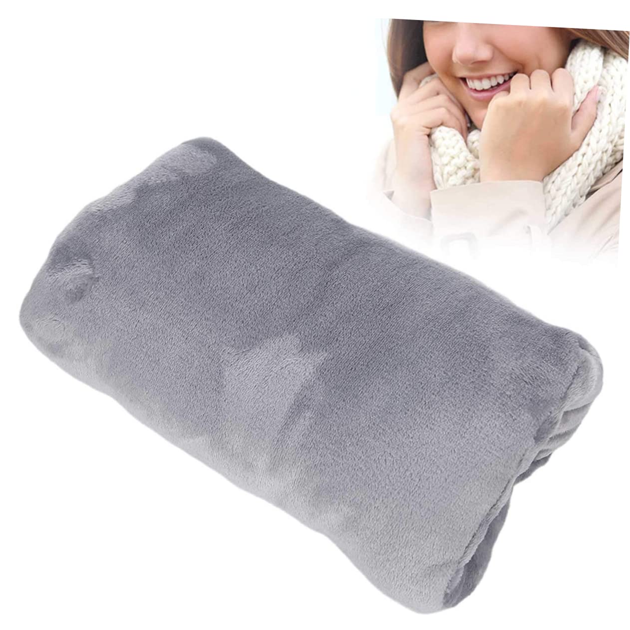 BESPORTBLE 2 Pezzi Scaldamani Elettrico Da Scrivania Scaldamani Portatile Borsa Riscaldata Per Campeggio Borsa Scaldadita