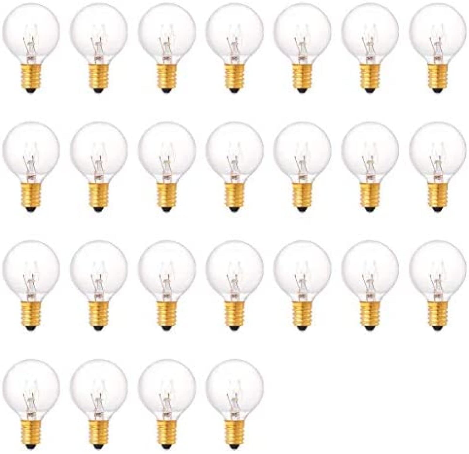 Decorative Light Bulbs 7W G40 E14 Incandescent Lamp Bulbs Clear Led Light Bulb 220V 240V Incandescent Lamps Bulbs 25/50Pcs,25pcs,Pleasant63