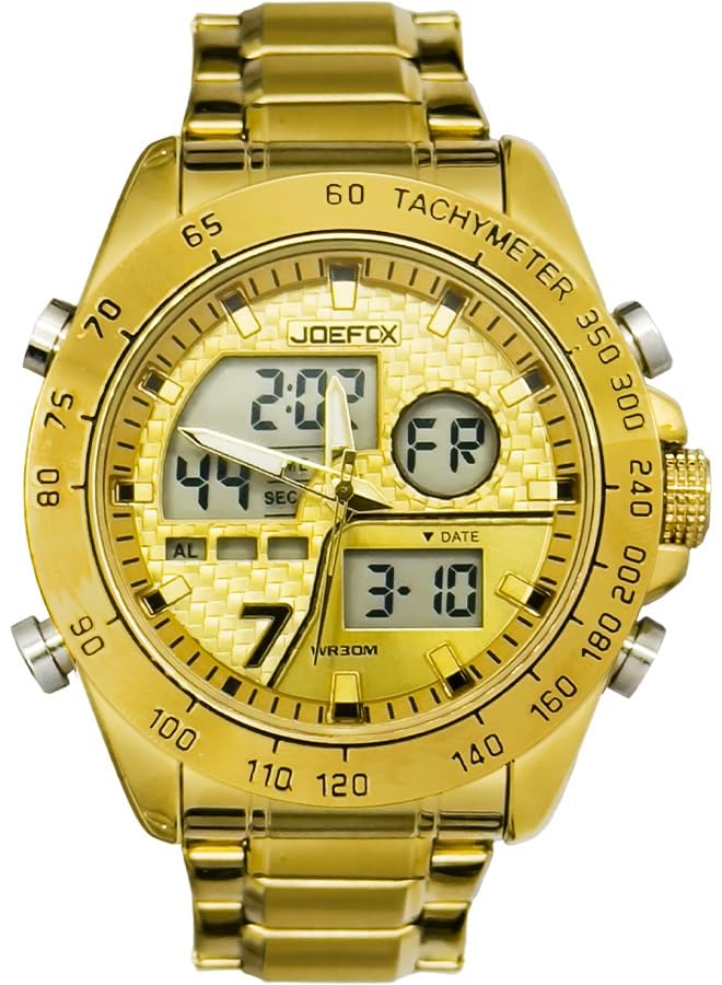 Gold Joefox 3atm Water Resistant Joe Fox Watch Price JOEFOX Luxury
