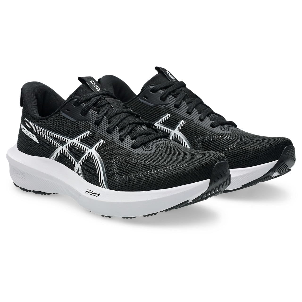 ASICS GT-1000 14 Sneaker Damen Schwarz-Weiß