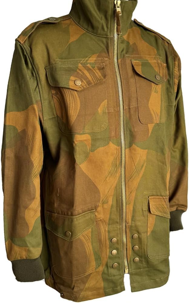 WW2 Denison Smocks Jacket Vintage British Camo Airborne Coat Remake WWII UK Field Uniform