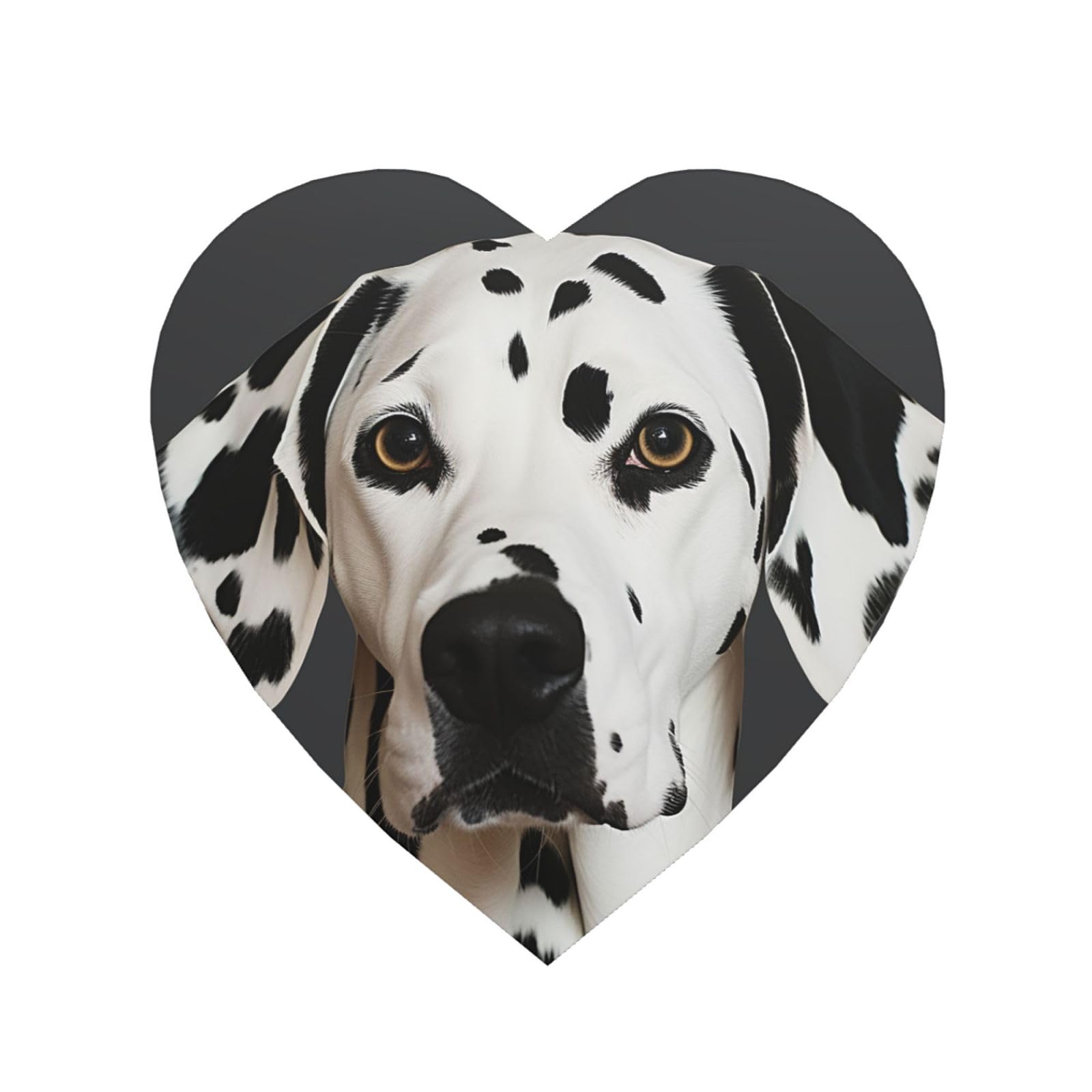 Fodpand Heart Shape Dalmatian Fridge Magnets, Strong Small Refrigerator Magnets Decorative Magnets For Kitchen Fridge Office Locker - Funny Magnetic Stickers Birthday Gifts
