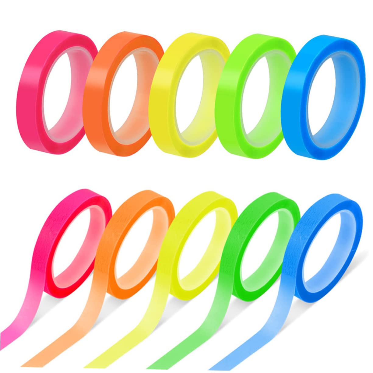 DOITOOL Nota Adhesiva Transparente Pegajoso Pestañas Adhesivas Autoadhesivas Pestañas Adhesivas Multifunción Marcadores De Página De Pestañas La Mascota 20 Rollos*4