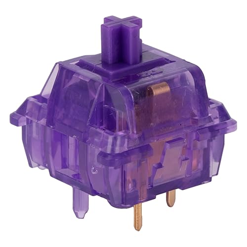 THE KEY DOT CO TheKey.Company - Interruptores de teclado BlackBerry Clicky Tacticle POM Stem para teclado mecánico (90 interruptores)