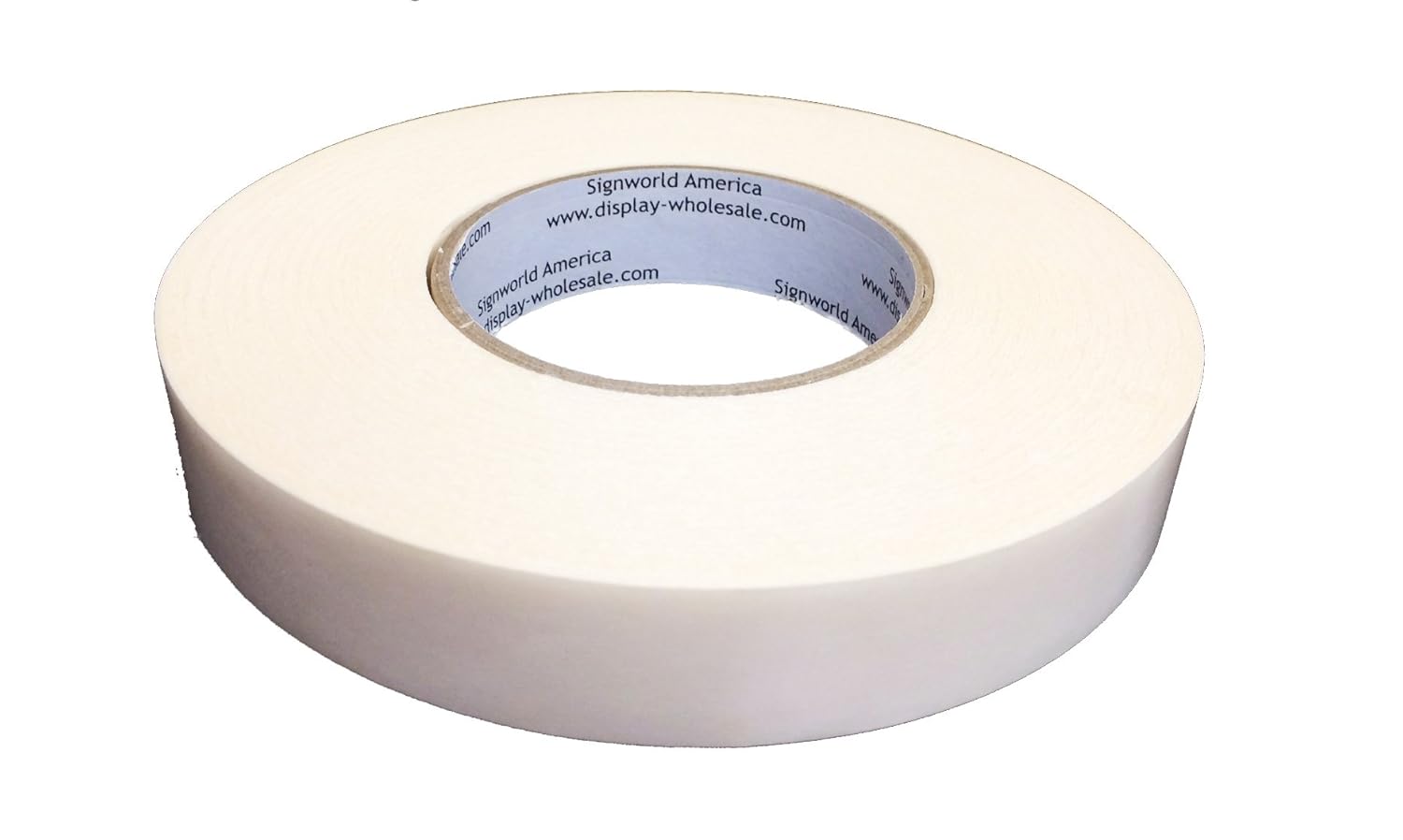 Signworld Super Strength Banner Hem Tape - Double Sided 1 Roll (1 INCH x 164 FT)