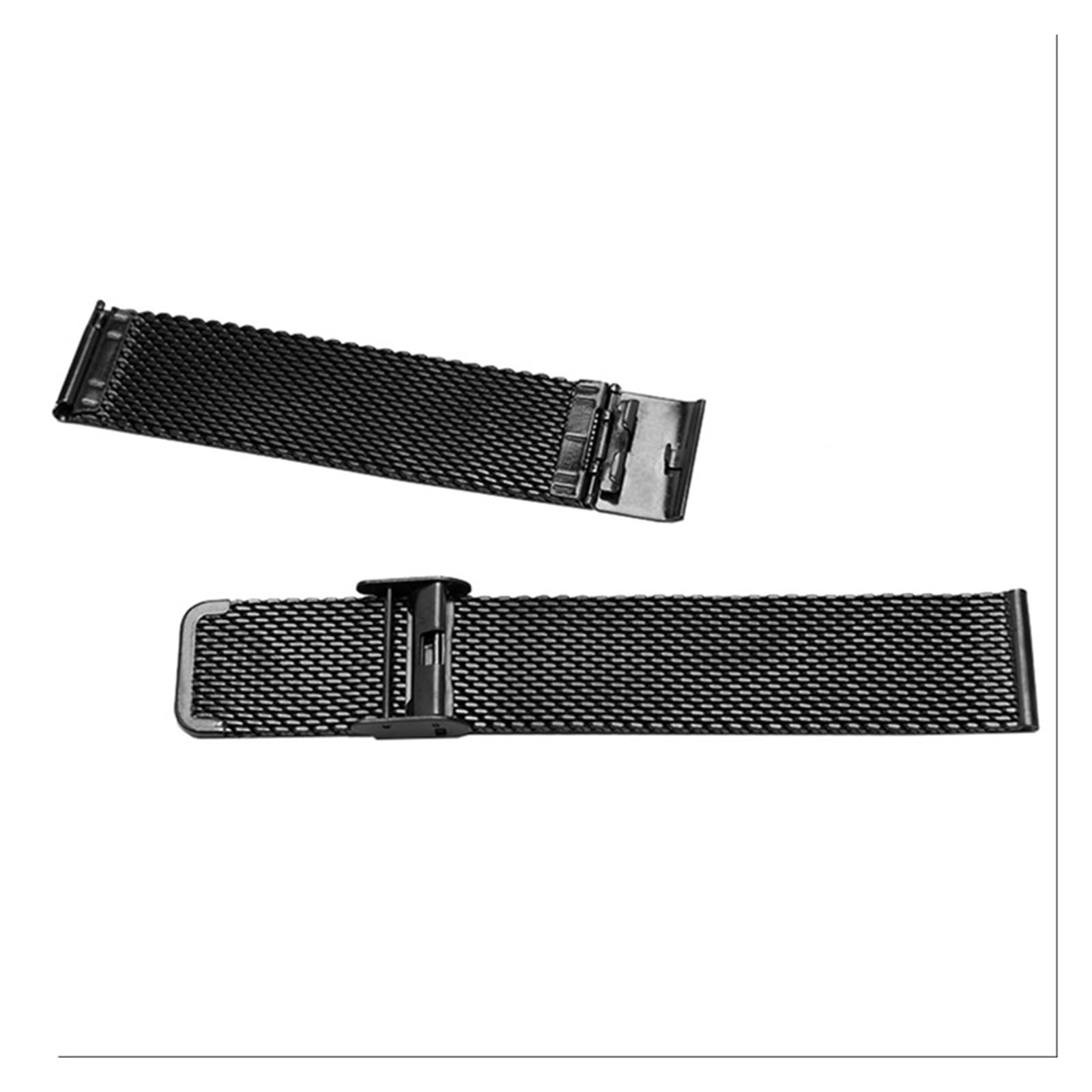 SERDAS Cinturino in acciaio inossidabile 18mm 20mm 22mm 24mm 1.0 cinturino in rete metallica spessa lunghezza regolabile accessori per orologi cinturini