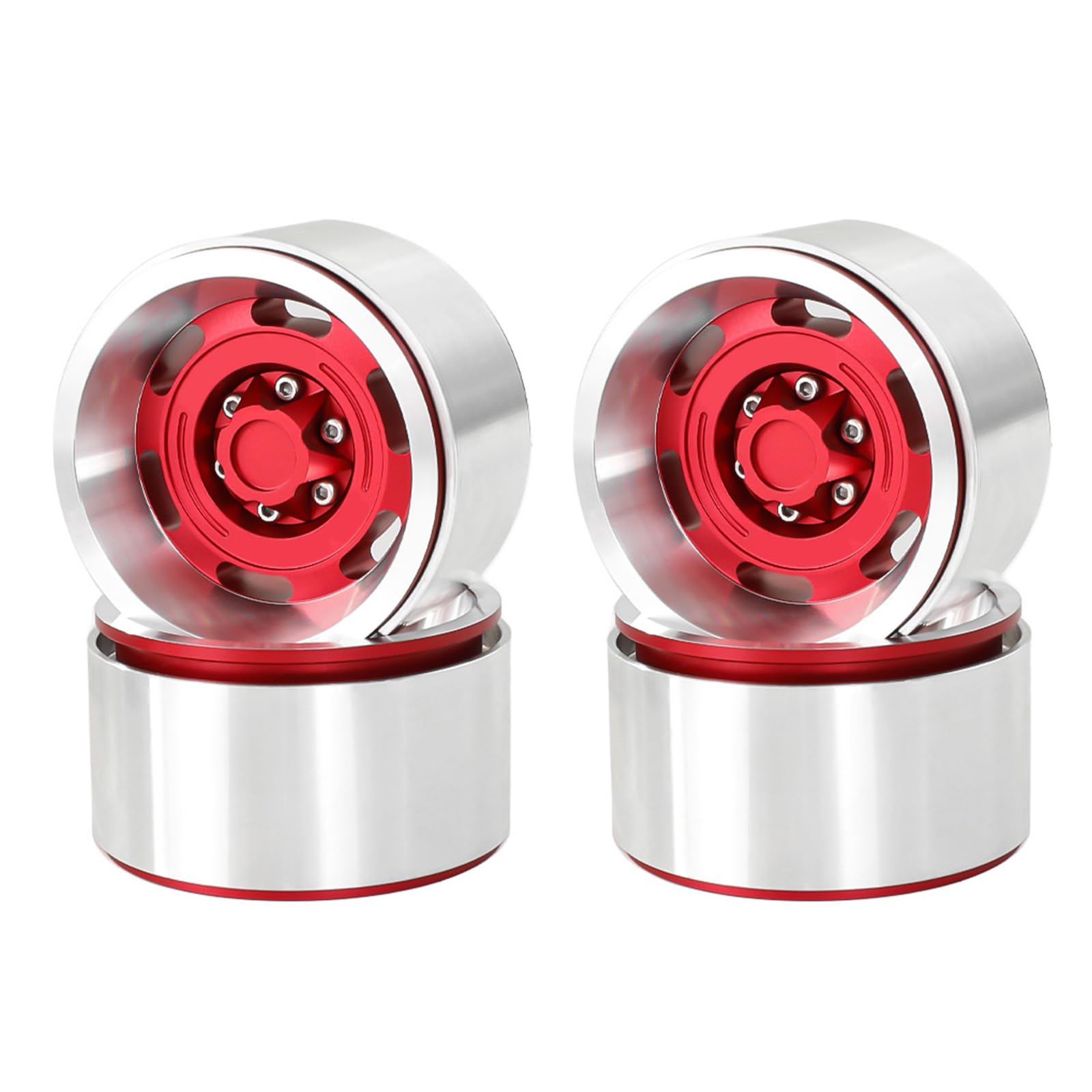 Beadlock Jantes en alliage pour voiture télécommandée facile à installer Accessoires Beadlock