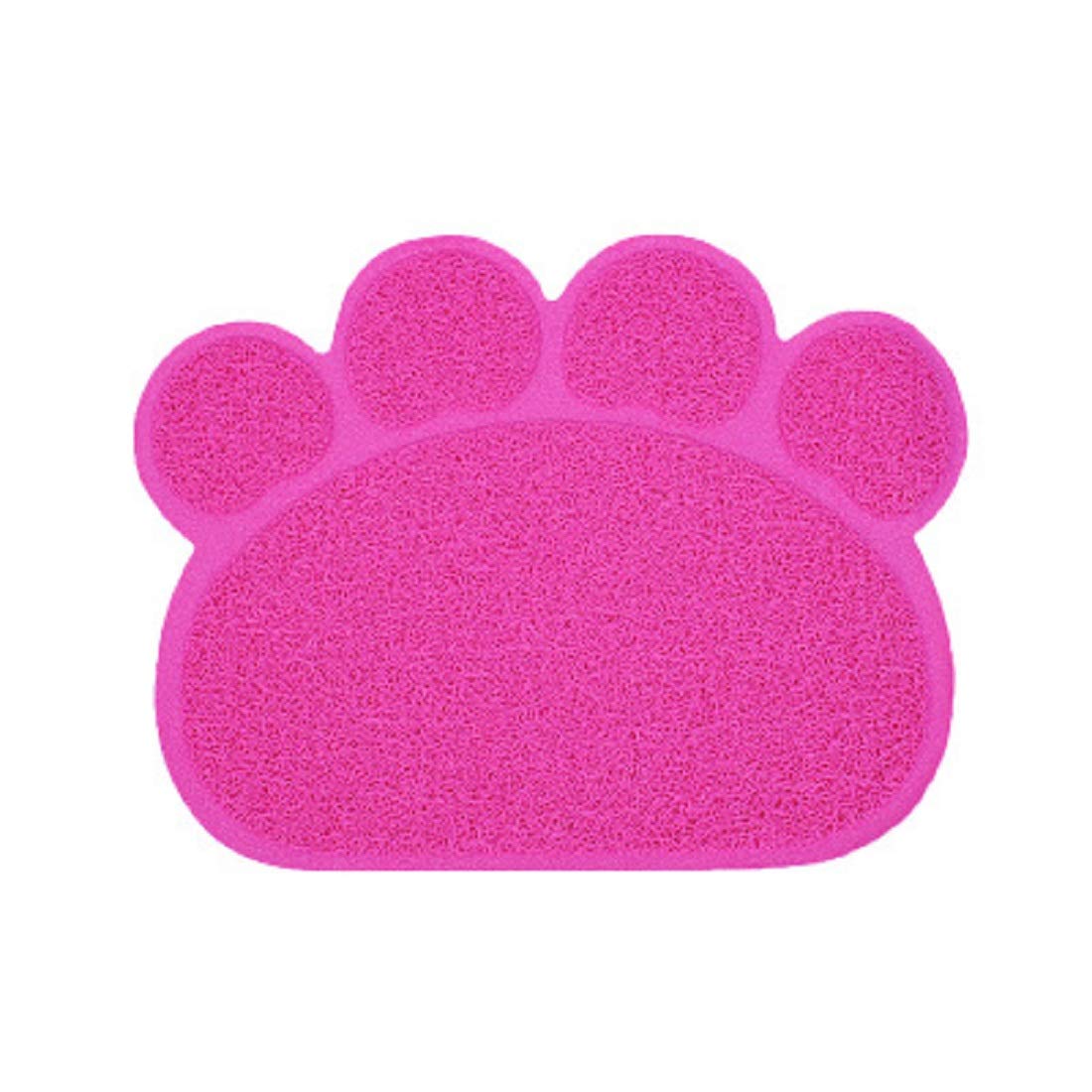 Ulalaza Cat Litter Mat Pet Rugs PVC Waterproof Pad Small Dogs and Rabbits Water Bowl Placemat Feeding Pad Cushion Bathroom Floor Carpet (30 x 40 cm)