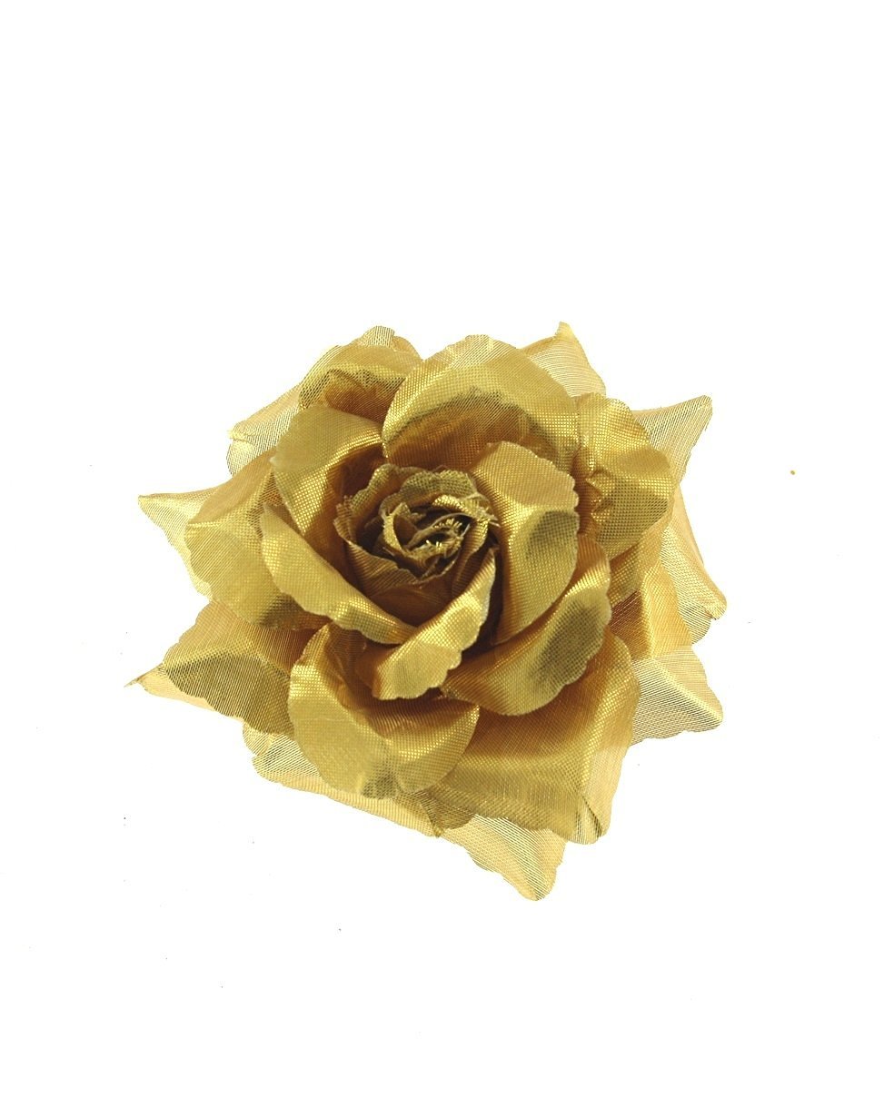 Zac's Alter Ego Rose Flower on Concord Clip & Brooch Pin