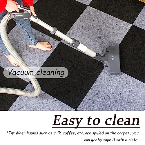 IBOWZ Home Tapijt Tegels 16 stuks Peel And Stick, Zelfklevende Tapijttegels, Naadloze Splicing Tapijt Vloertegels, Eenvoudige Installatie, Antislip, 30x30cm - Image 5