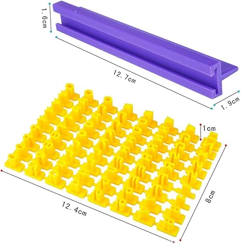 Miniatura 6 de Sellos de plástico del alfabeto para arcilla, letras del alfabeto pequeño, kit de sellos de cerámica, accesorios para manualidades, sellos de letras
