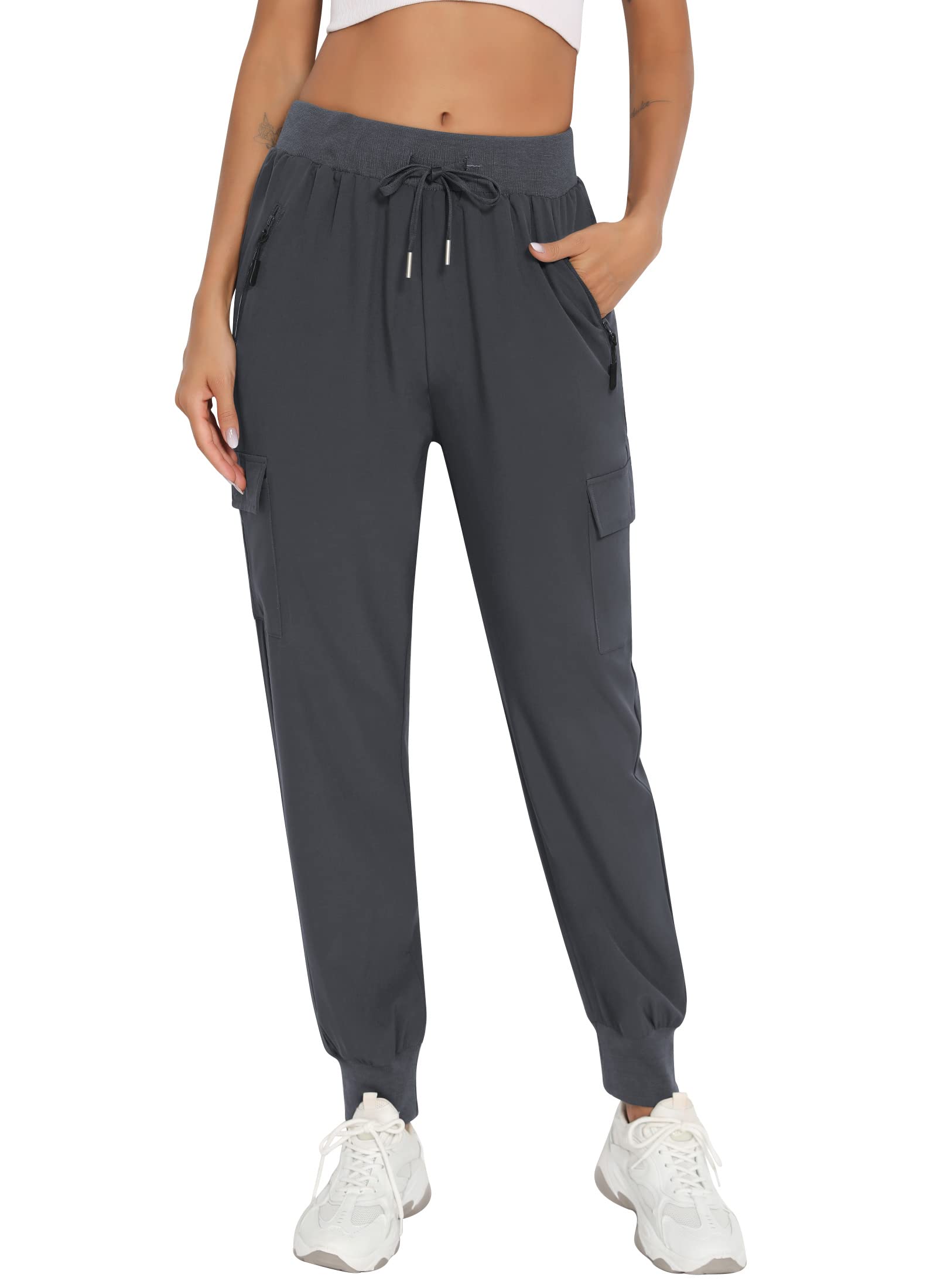 MAGICSHE Long Sweatpants Casual Lightweight Sport Running Workout Yoga Joggers for Women with Pockets