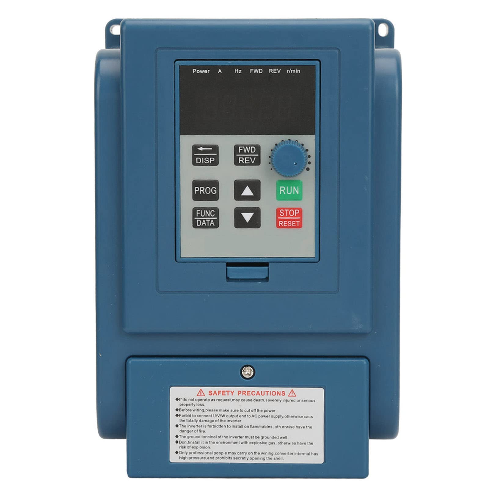 Variador de Velocidad VFD 6A 380VAC con Ventilador de Refrigeración para un Rendimiento Confiable y una Fácil Instalación en Motores de CA Trifásicos de 2,2 KW