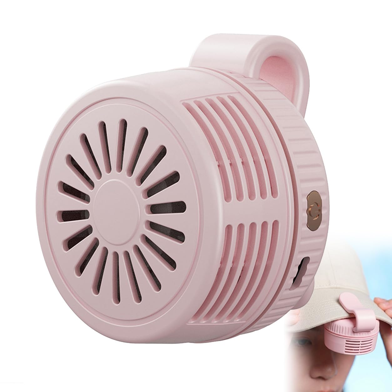 Flux d'air rotatif 360°, refroidissement pour randonnée, camping, pêche & activités