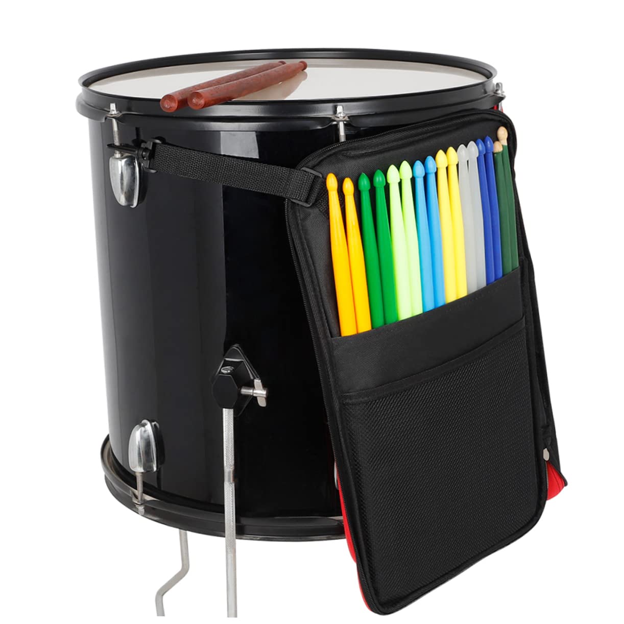 ifundom Borsa per Bacchette Custodia Resistente in Oxford Cotone Tracolla Regolabile per Strumenti Musicali Piccoli