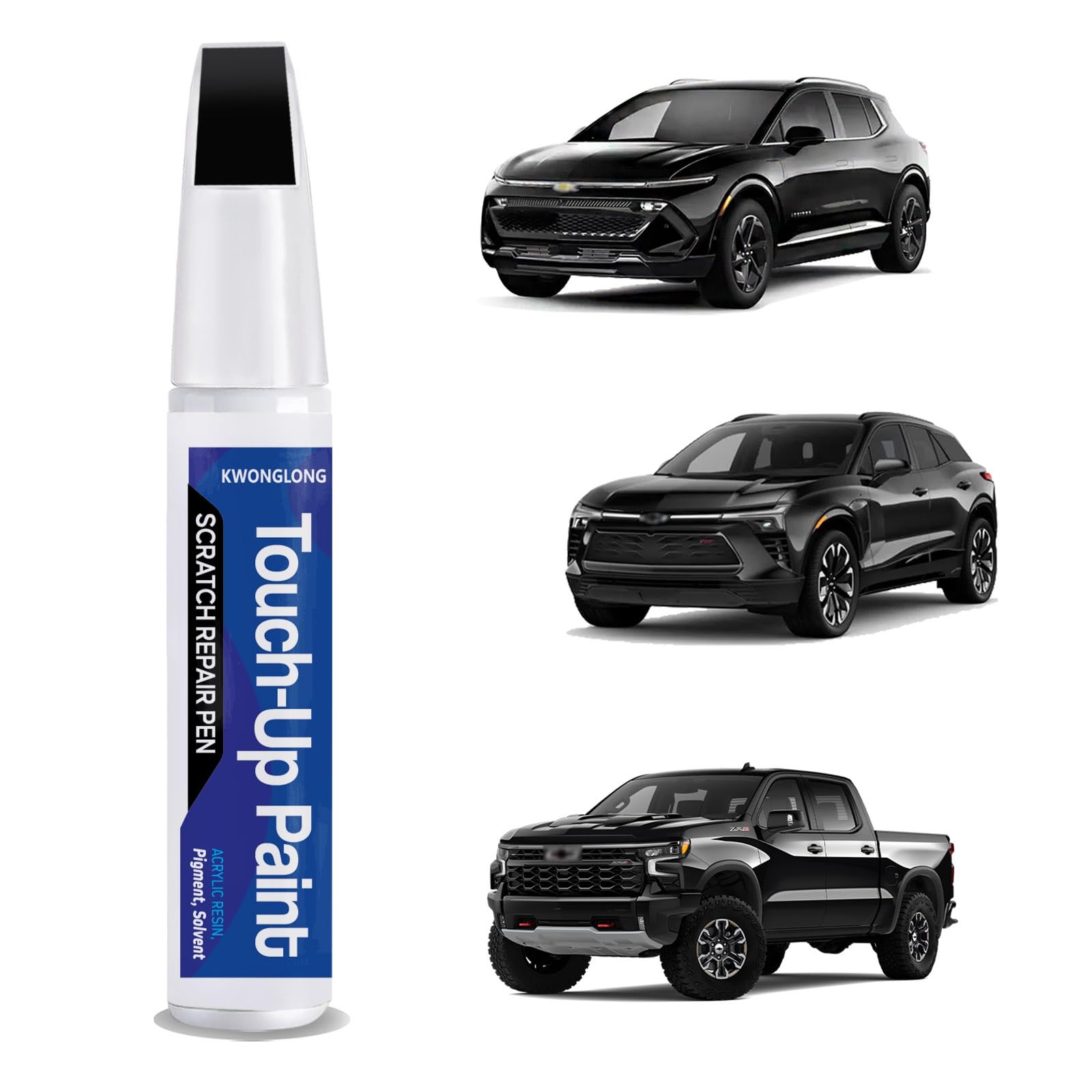 Amazon.com: for Chevy Black/Onyx Black GBA/ WA8555 Car Touch-Up