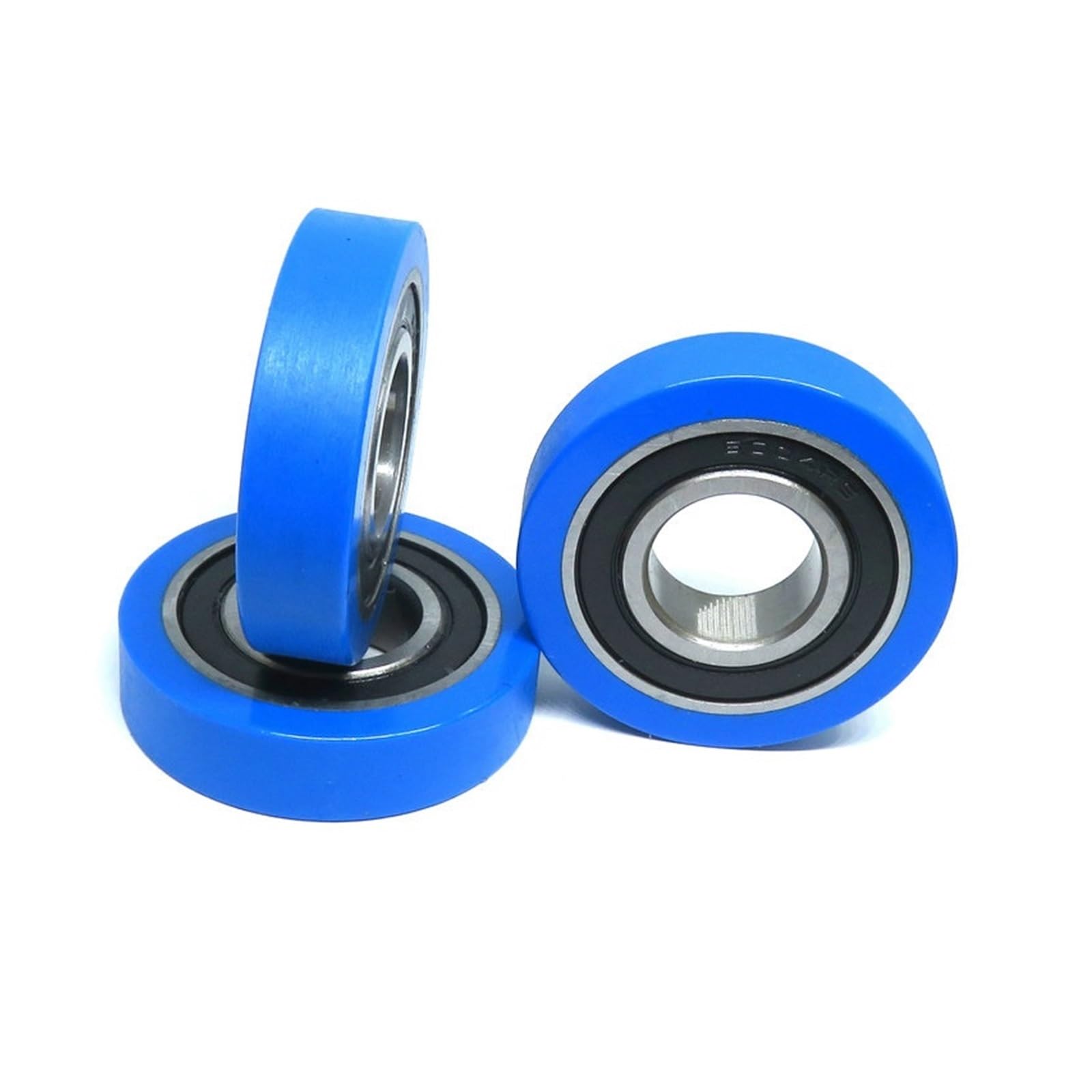 Rouleau à revêtement en plastique PU pour éliminer les vibrations de guidage 20x50x12 mm
