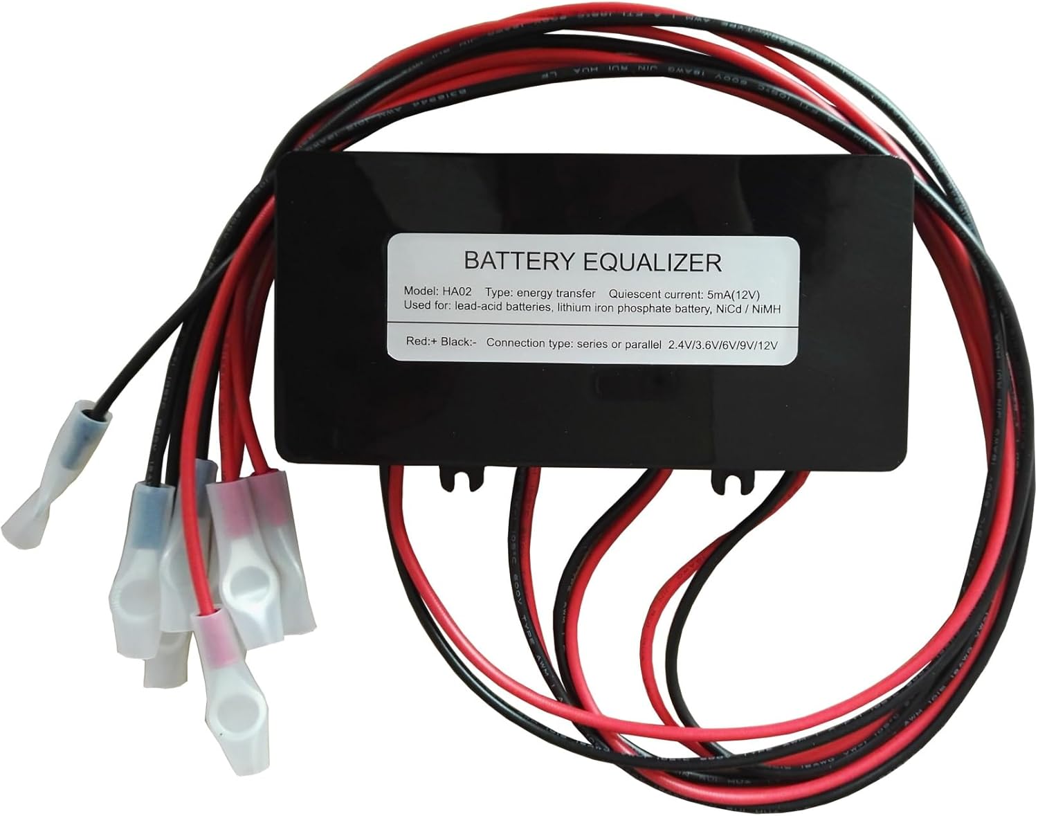 battery equaliser 24V Battery Equalizer 48V Battery Balancer Equalizer for Lead Acid GEL Lithium Battery (Color : HA02)