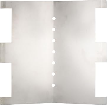 Smokin Tex Stainless Steel Deflector Plate for 1500 Series - Control Dripping, Perfect Smoke Flavor, 18"x18", Dishwasher Safe