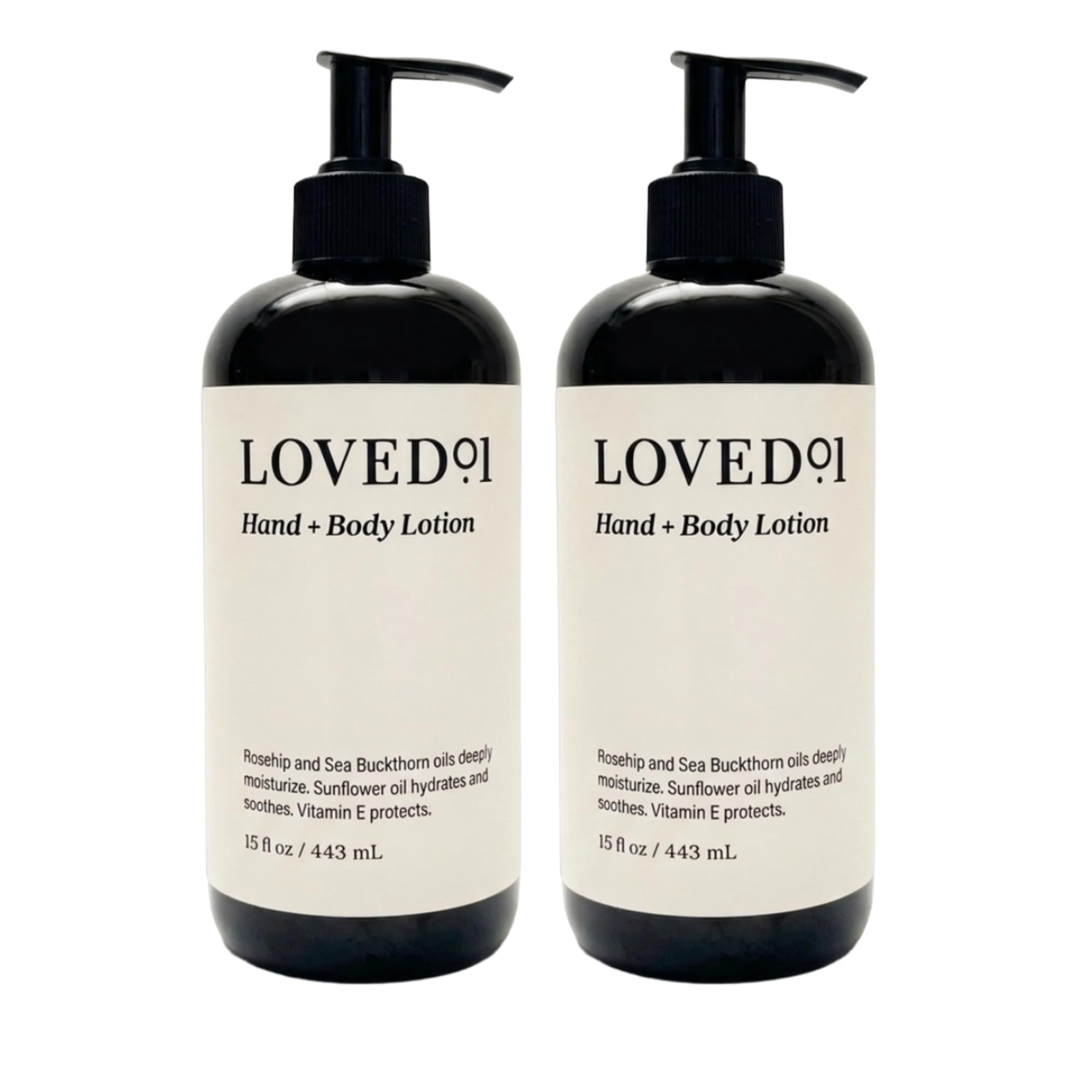 Loved01 Fragrance-Free Hand & Body Lotion with Shea Butter and Vitamin E