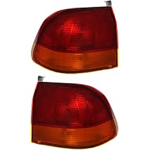 For Honda Civic Sedan Tail Lights Lamps 1996 1997 1998