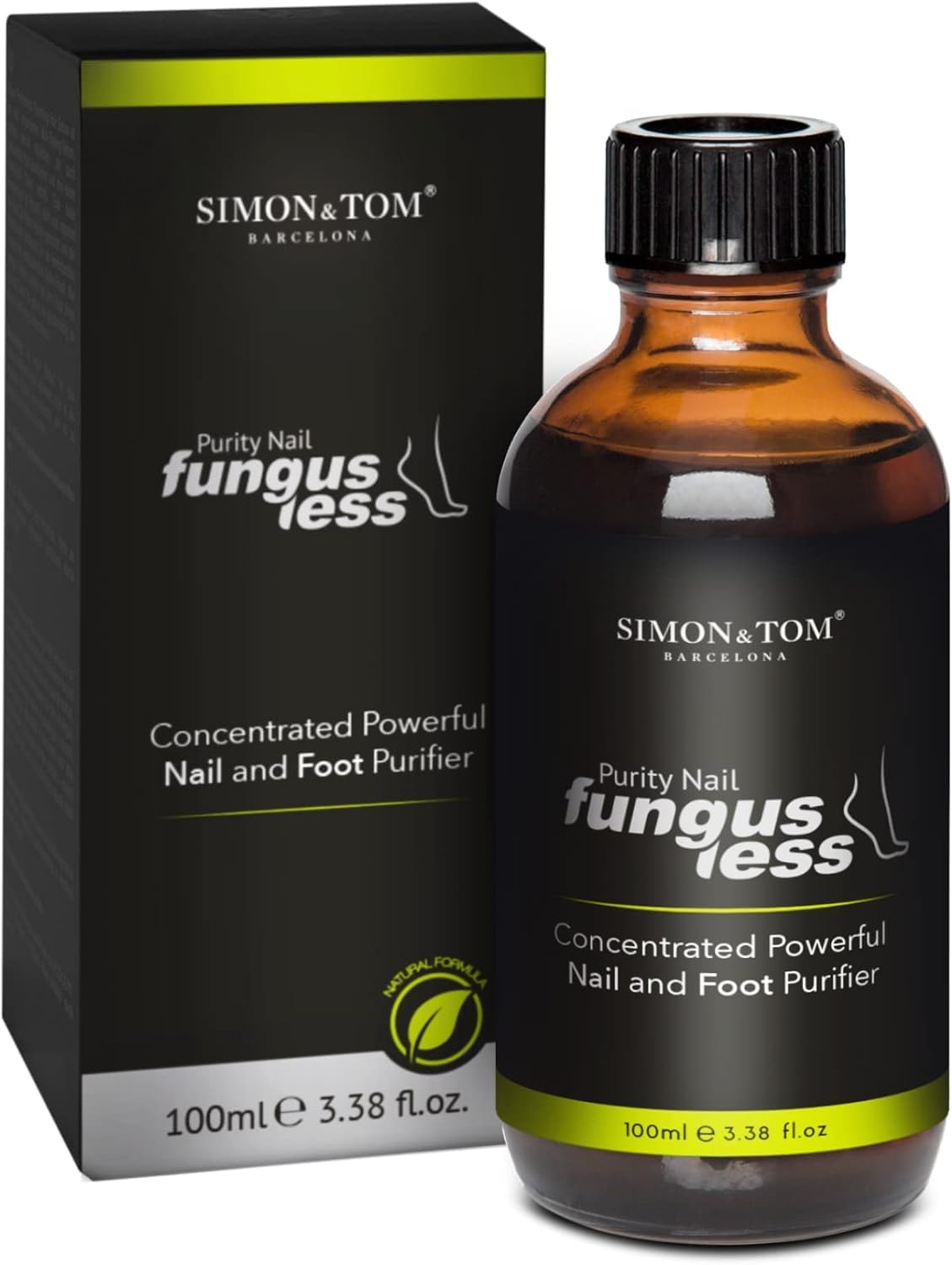 FungusLess Nail and Foot Purifier - Purifiez, Protégez et Rajeunissez vos pieds - Prévenez les bactéries, le pied d'athlète et les champignons.