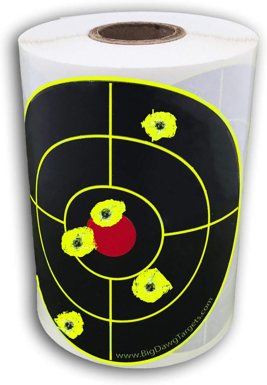 200 Target Roll - 4" Inch Adhesive Splatter Target