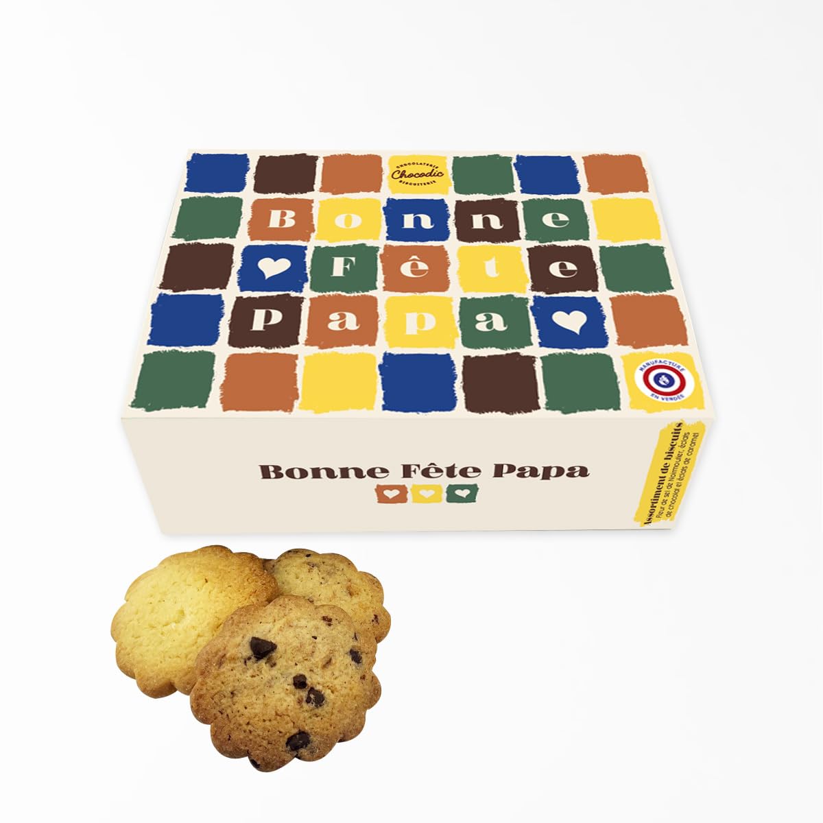 CHOCOLAT FETE DES PERE - COFFRET 3 SPECIALITES SOPHIA MM DE CHOCOLAT - COFFRET CADEAU 190g BONNE FETE PAPA