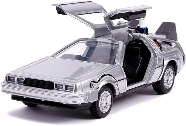 Jada - Coche Delorean Regreso al Futuro II, Escala 1:32, Coleccionismo 253252003