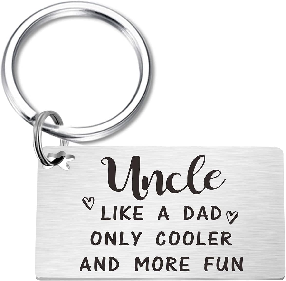 TGCNQ Uncle Gifts, Uncle Keychain, Uncle Keepsake Present