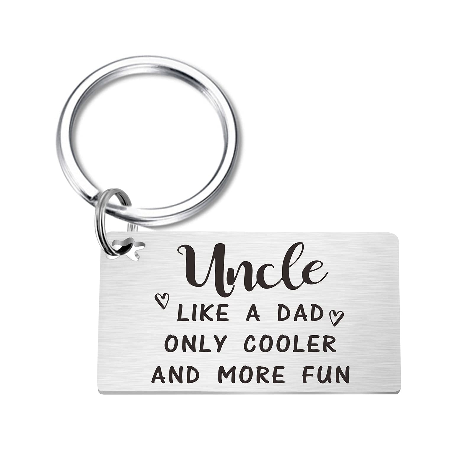 TGCNQ Uncle Gifts, Uncle Keychain, Uncle Keepsake Present